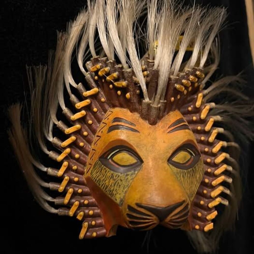 Disney The Lion King Broadway Mufasa Mask Ornament